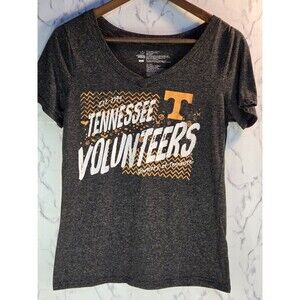 Creative Apparel Women's Tennessee Volunteers V-nexk Tee, Size Large